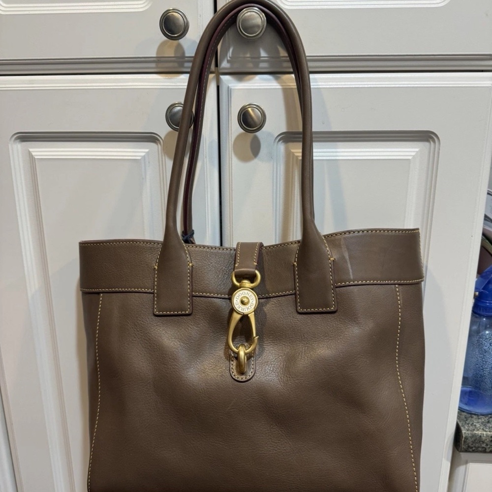 Dooney & Bourke Brown Leather Tote